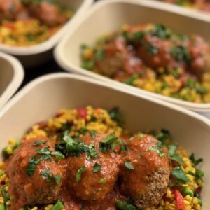 Turkse Bulgur met Kofte