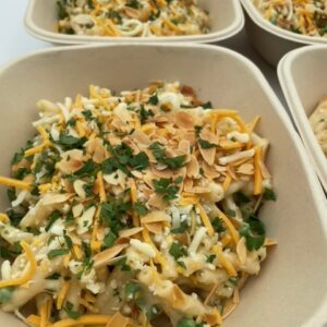 Mac And Cheese met amandelen