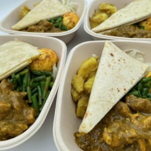 Surinaamse Roti met kip