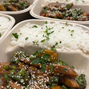 Kip Teriyaki met rijst